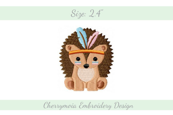 Baby Hedgehog Embroidery Design Review