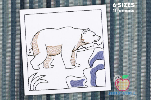 Big Forest Bear Sketch Embroidery Review