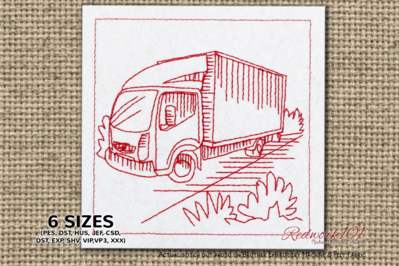 Box Truck Bluework Review for Embroidery Projects