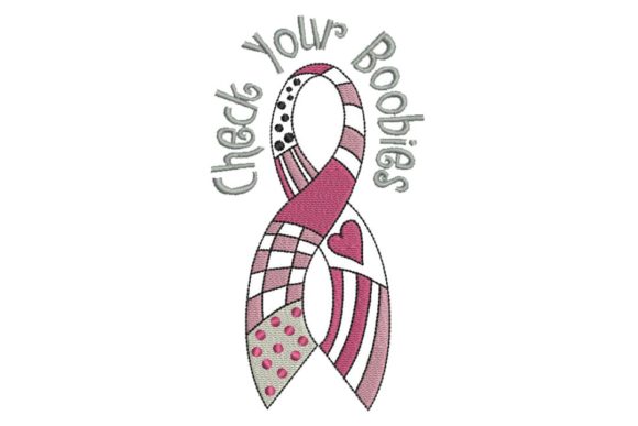 Breast Cancer Ribbon 4 Review for Apparel Design