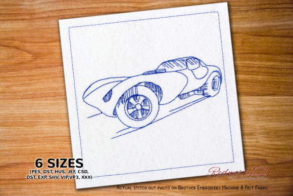 Cheetah Race Cars Redwork Design Review