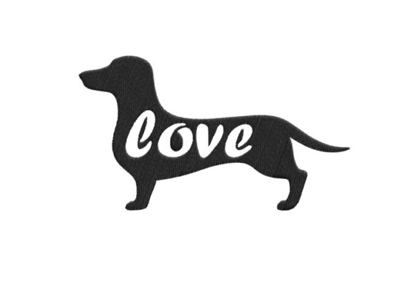 Dachshund Silhouette Embroidery Review