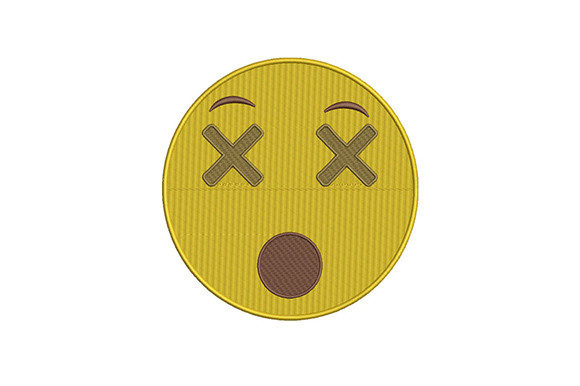 Dizzy Emoji Embroidery Review