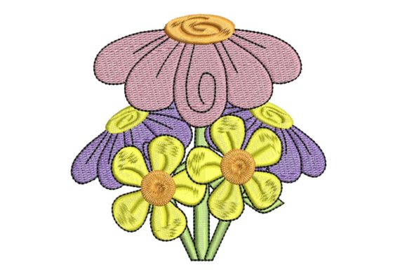 Easter Delight Flowers Embroidery Review