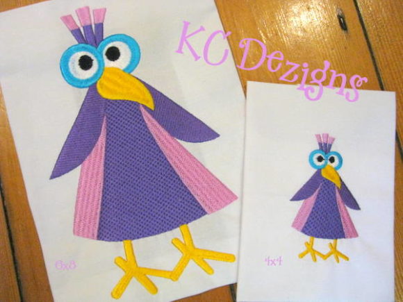 Googly Eyed Bird 03 Machine Embroidery Review