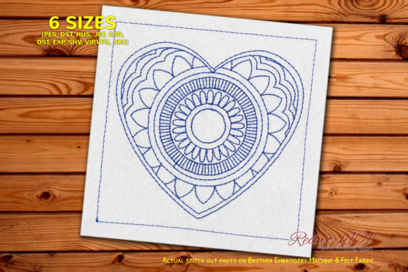 Heart Shaped Mandala Design Review