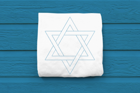 Linework Star of David Embroidery Review