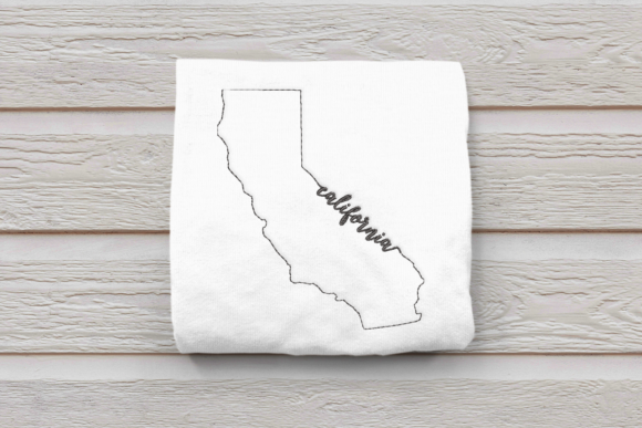 Linework State of California Embroidery Review