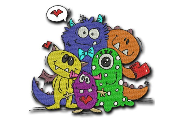 Love Monsters Embroidery Review for Handmade Gifts