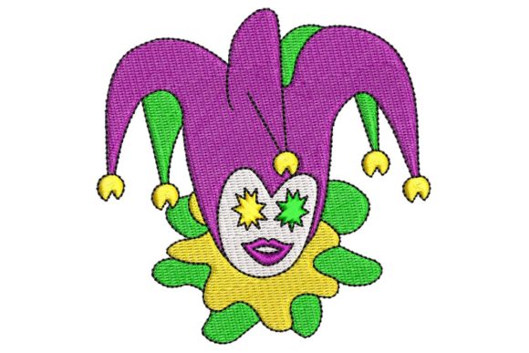 Mardi Gras Jester Embroidery Review
