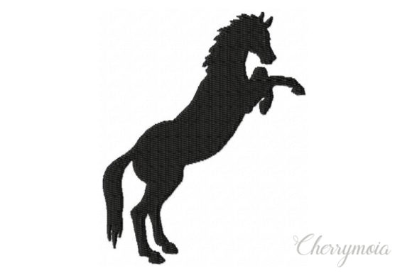 Standing Horse Silhouette Embroidery Review