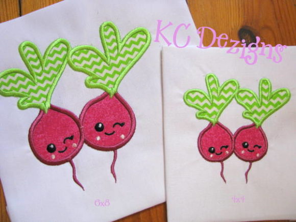 Valentine Beetroot Pair Applique Review